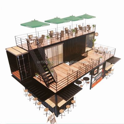 Container con bagno e cucina Moderna costruzione rapida di case prefabbricate modulari