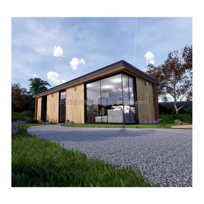 Casa in contenitore prefabbricata per spazi residenziali all'aperto