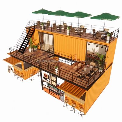 Container con bagno e cucina Moderna costruzione rapida di case prefabbricate modulari