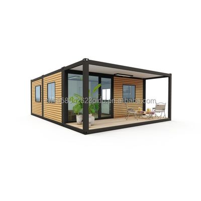 Impianto Casa contenitore Casa prefabbricata mobile con pannello sandwich a onde 50/75/100 mm