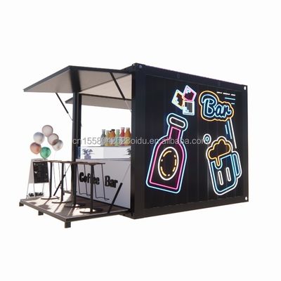 Fast and Convenient Stall Customized Color Retail Store in un Pop-Up Coffee Shop da 10 piedi con muro 50/75/100mm Wave Sandwich Panel