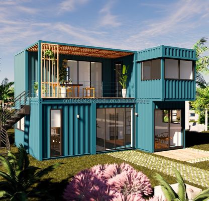 Case in container di lusso prefabbricate Casa villa per famiglie o hotel vacanze Altro stile di design