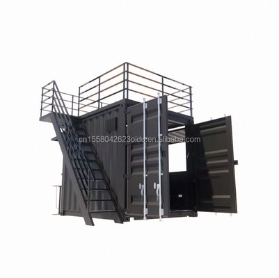 Mini 10ft pop-up store robusto telaio in acciaio contenitore bar stand con galvanizzato steel bending