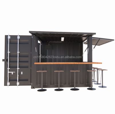 Contenitore mini-pop-up a prova di umidità da 10 piedi per caffè/bar/restaurant fast food/mercato di comodità/chiosco/stand