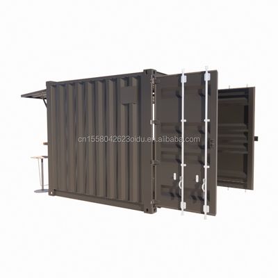 Contenitore mini-pop-up a prova di umidità da 10 piedi per caffè/bar/restaurant fast food/mercato di comodità/chiosco/stand