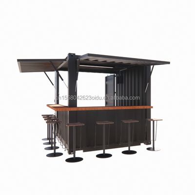 Contenitore mini-pop-up a prova di umidità da 10 piedi per caffè/bar/restaurant fast food/mercato di comodità/chiosco/stand