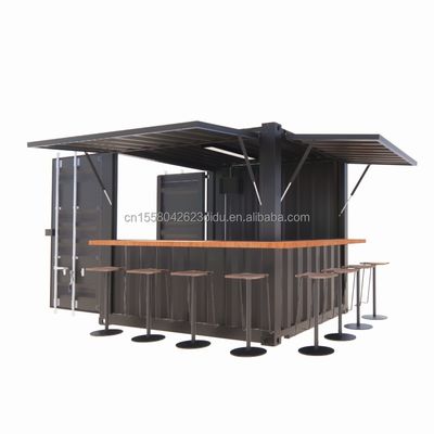 Contenitore mini-pop-up a prova di umidità da 10 piedi per caffè/bar/restaurant fast food/mercato di comodità/chiosco/stand