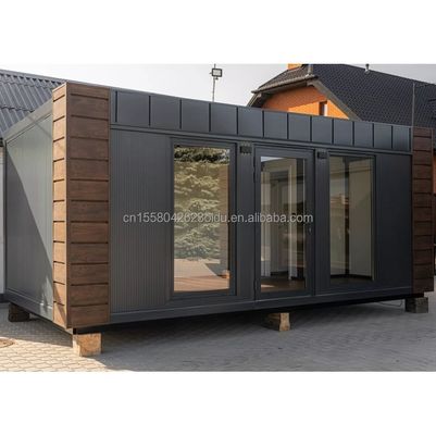Backyard House Garden Pod con ufficio prefabbricato e finestre in lega di alluminio