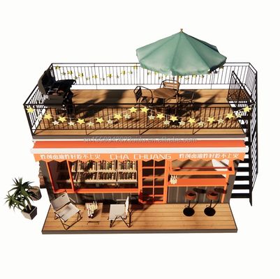 Disegno distaccabile Luxury moderno 3 camere da letto Villa prefabbricata Container House per il giardino da famiglie e alberghi