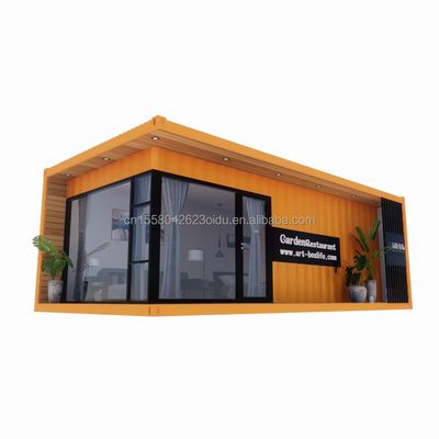 Esterno 40ft o 20ft Contenitore espandibile di design moderno Casa Prefabbricata Residenziale Prefabbricata Piccola casa per materiale in acciaio vivente