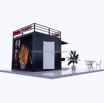 Stile di design moderno 10ft Container Sentry Box Fast Food Truck Mobile Coffee Truck Bar Convenience Store