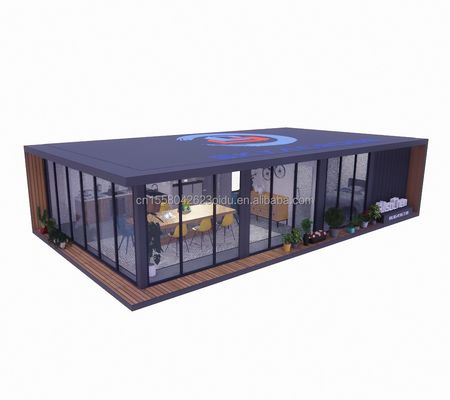Esterno 40ft o 20ft Contenitore espandibile di design moderno Casa Prefabbricata Residenziale Prefabbricata Piccola casa per materiale in acciaio vivente
