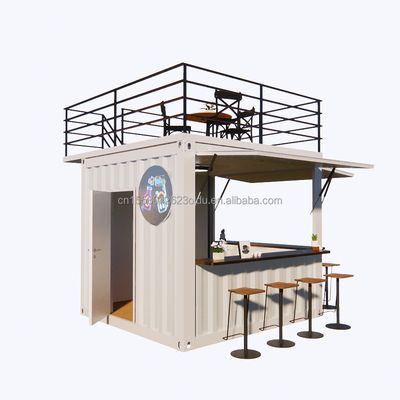 Negozio di caffè in contenitore in stile cinese per moderni e funzionali