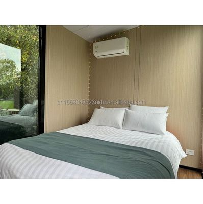 Tubi quadrati in acciaio galvanizzato Struttura principale Case container da 40 piedi per applicazioni alberghiere e carport