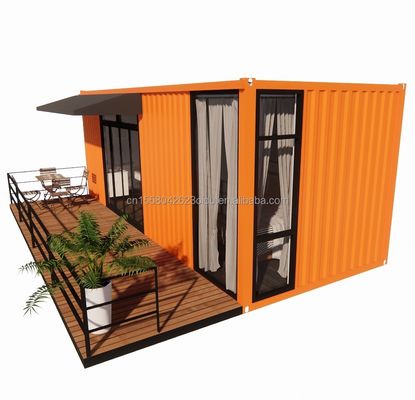 Cornice in acciaio galvanizzato in acciaio piegato 180g Moderna casa prefabbricata da 20ft 40ft per la spedizione Container Garden Home Hotel