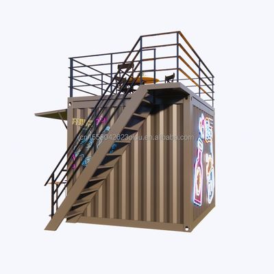 Supermercato di design moderno Mobile Container Coffee Bar Houses 10ft Mini Popup Shop
