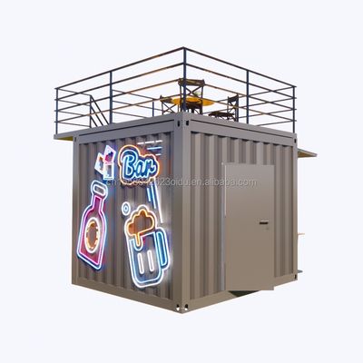 Supermercato di design moderno Mobile Container Coffee Bar Houses 10ft Mini Popup Shop
