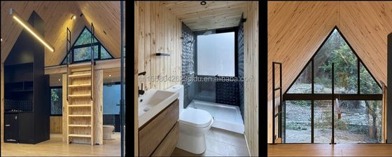 Contenitore pieghevole prefabbricato modulare per alloggiamento