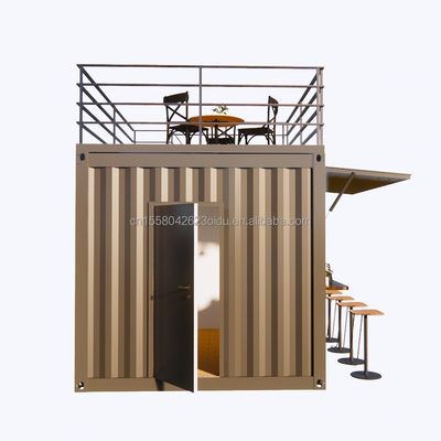 Supermercato di design moderno Mobile Container Coffee Bar Houses 10ft Mini Popup Shop