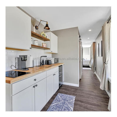 Stile di design moderno 40ft Container pieghevole con due camere da letto colore personalizzato e porta in vetro per la vita all'aperto