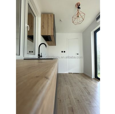 Stile di design moderno 40ft Container pieghevole con due camere da letto colore personalizzato e porta in vetro per la vita all'aperto