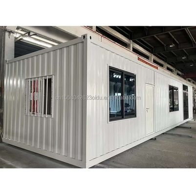 Moderno design Prefabbricato Foldable Home Steel Sandwich Panel Container Casa per esterni al cantiere Dormitorio
