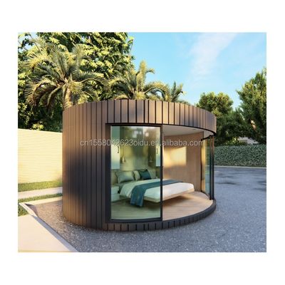 Famiglia o Hotel 20ft o 40ft Case in legno prefabbricate Contenitore a pacchetto piatto con acciaio e pannello sandwich Struttura principale