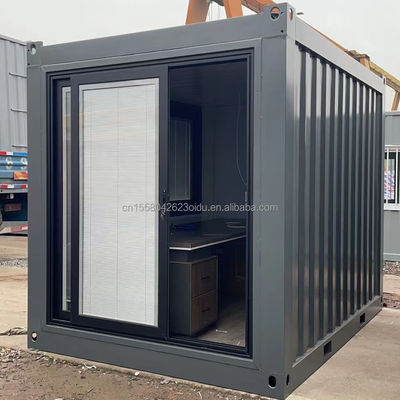 Modern Design Bagno Container Ufficio per Soluzione mobile su misura su misura in un container per merci marittime da 10 piedi