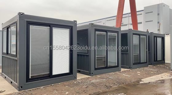 Modern Design Bagno Container Ufficio per Soluzione mobile su misura su misura in un container per merci marittime da 10 piedi