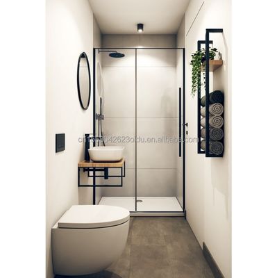 Container di spedizione modificato da 40 piedi con 2 camere da letto e finestre in alluminio