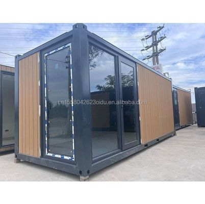 Casa di contenitori in legno espandibile con finestre in lega di alluminio per l'UE 20ft 40ft Modern Design Outdoor Hotel and Vocation