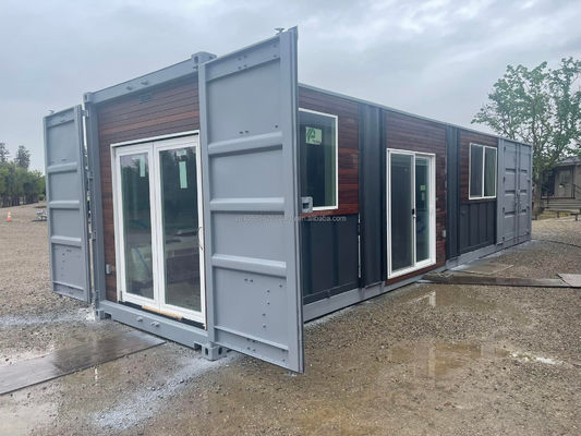 Container Hotel Prefabbricato Mobile Office Living Container Home Office Container 40ft Container di spedizione