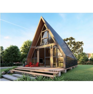 Hotel Case in legno con triangolo Container in stile moderno e 50/75/100mm Wave Sandwich Panel Wall in UE