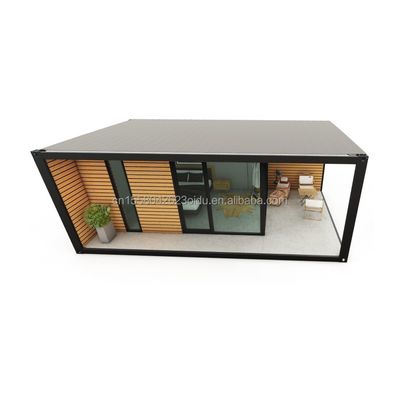20ft/40ft Casa di Legno Moderna di lusso Struttura in Acciaio Casa Piccola Senglin Casa di vacanza pieghevole con colore personalizzato