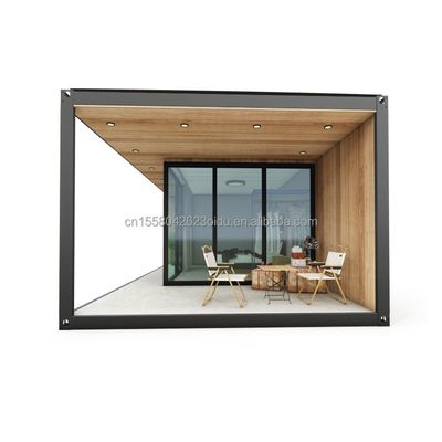20ft/40ft Casa di Legno Moderna di lusso Struttura in Acciaio Casa Piccola Senglin Casa di vacanza pieghevole con colore personalizzato