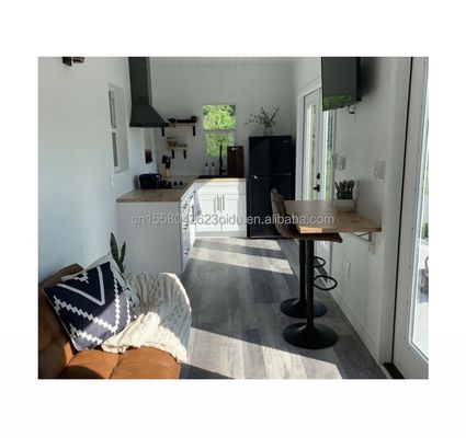 20ft 40ft container di spedizione casa prefabbricata per Carport con pannello sandwich e galvanizzato piegatura di acciaio 180g