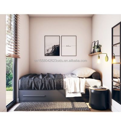 20ft Modern Luxury Prefab House Steel Sandwich Panel Container di spedizione modificato per il giardino all'aperto