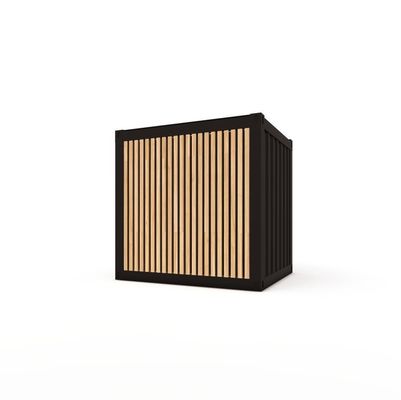 Casa prefabbricata di design moderno da 10 piedi con contenitore per giardino ufficio camera da letto mini-camera da letto magazzino e hotel mobile