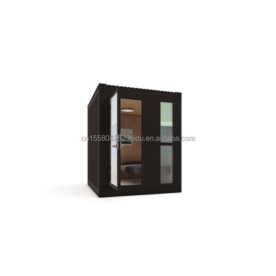 Casa prefabbricata di design moderno da 10 piedi con contenitore per giardino ufficio camera da letto mini-camera da letto magazzino e hotel mobile