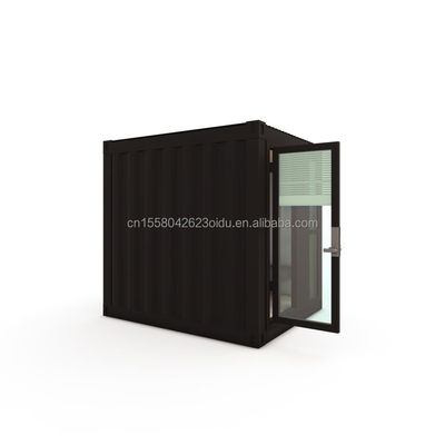 Casa prefabbricata di design moderno da 10 piedi con contenitore per giardino ufficio camera da letto mini-camera da letto magazzino e hotel mobile