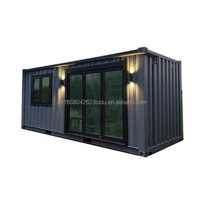 Moderno design 20ft/40ft Casa di lusso prefabbricata Prefabbricato Container di spedizione Case domestiche UE Casa portabile 20ft espandibile