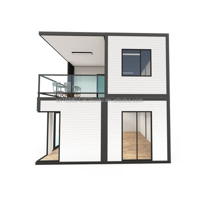 Finestre in lega di alluminio stile design cinese struttura in acciaio villa di lusso con opzioni di personalizzazione