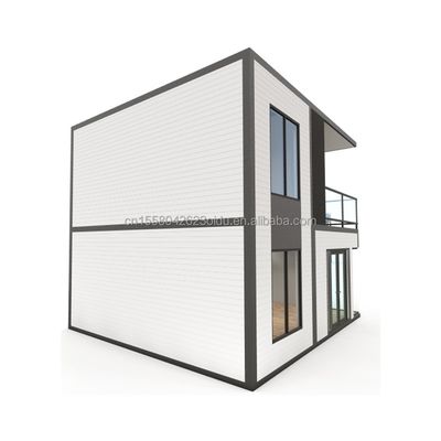 Finestre in lega di alluminio stile design cinese struttura in acciaio villa di lusso con opzioni di personalizzazione