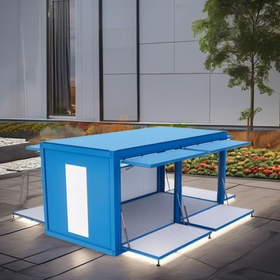 Colore personalizzato 10ft 20ft negozio di contenitori espandibili Pop-up Food Truck case prefabbricate per bar negozio di caffè attività al dettaglio bar