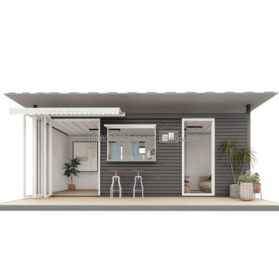 UE Due camere da letto con cucina Soggiorno Bagno Disegno 2024 Stile Casa mobile smontabile