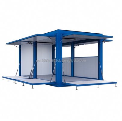 Colore personalizzato 10ft 20ft negozio di contenitori espandibili Pop-up Food Truck case prefabbricate per bar negozio di caffè attività al dettaglio bar
