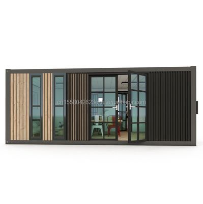 Casa mobile distaccabile personalizzabile UE Due camere da letto Due 20ft Prefabbricato Container House per la vita personalizzata