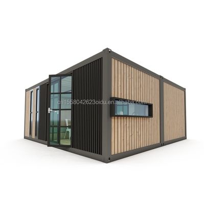 Casa mobile distaccabile personalizzabile UE Due camere da letto Due 20ft Prefabbricato Container House per la vita personalizzata