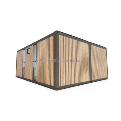 Casa mobile distaccabile personalizzabile UE Due camere da letto Due 20ft Prefabbricato Container House per la vita personalizzata