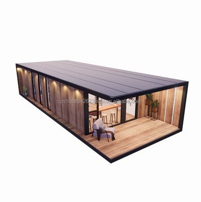 Acciaio galvanizzato flessibile portatile modulare 2-3 camere da letto Prefabbricato Flat Pack Mobile Cabina giardino Alberghi Ville Case pronte a disposizione